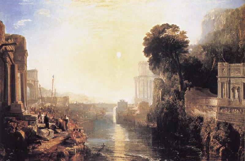 Joseph Mallord William Turner Dido Building Carthage or the rise of the Carthaginian Empire Sweden oil painting art